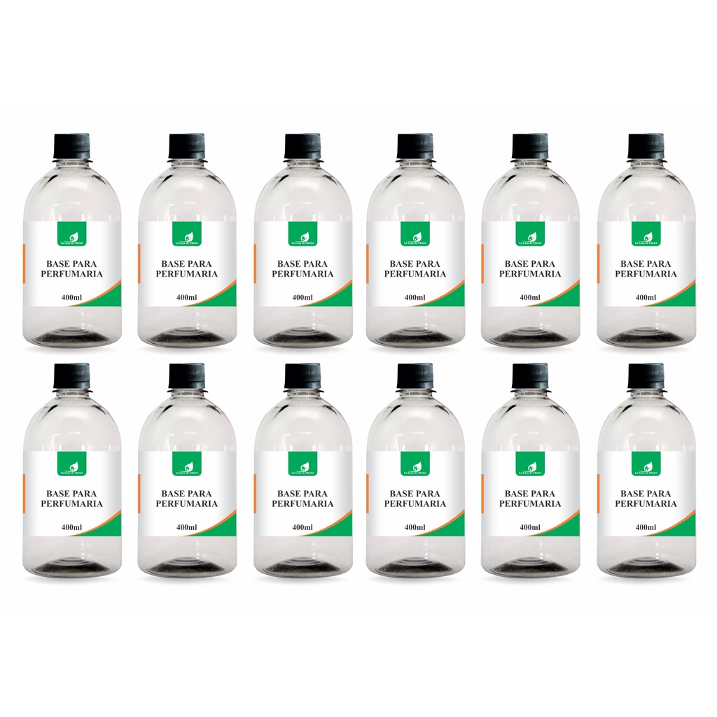 12 Bases Pronta Para Perfumaria 400ml
