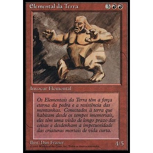 Elemental da Terra - - Magic The Gathering