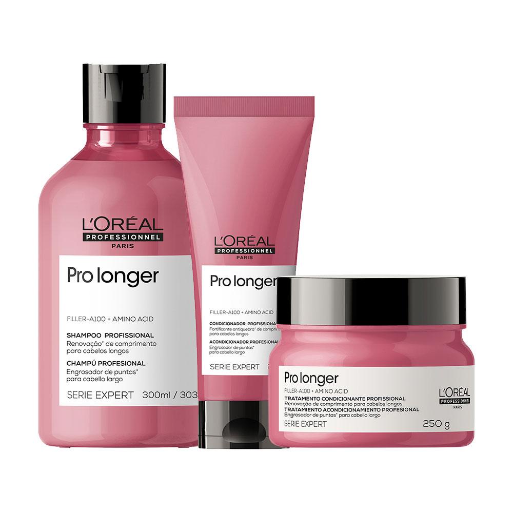 Kit L'Oréal Professionnel Serie Expert Pro Longer - Shampoo e Condicioandor e Máscara