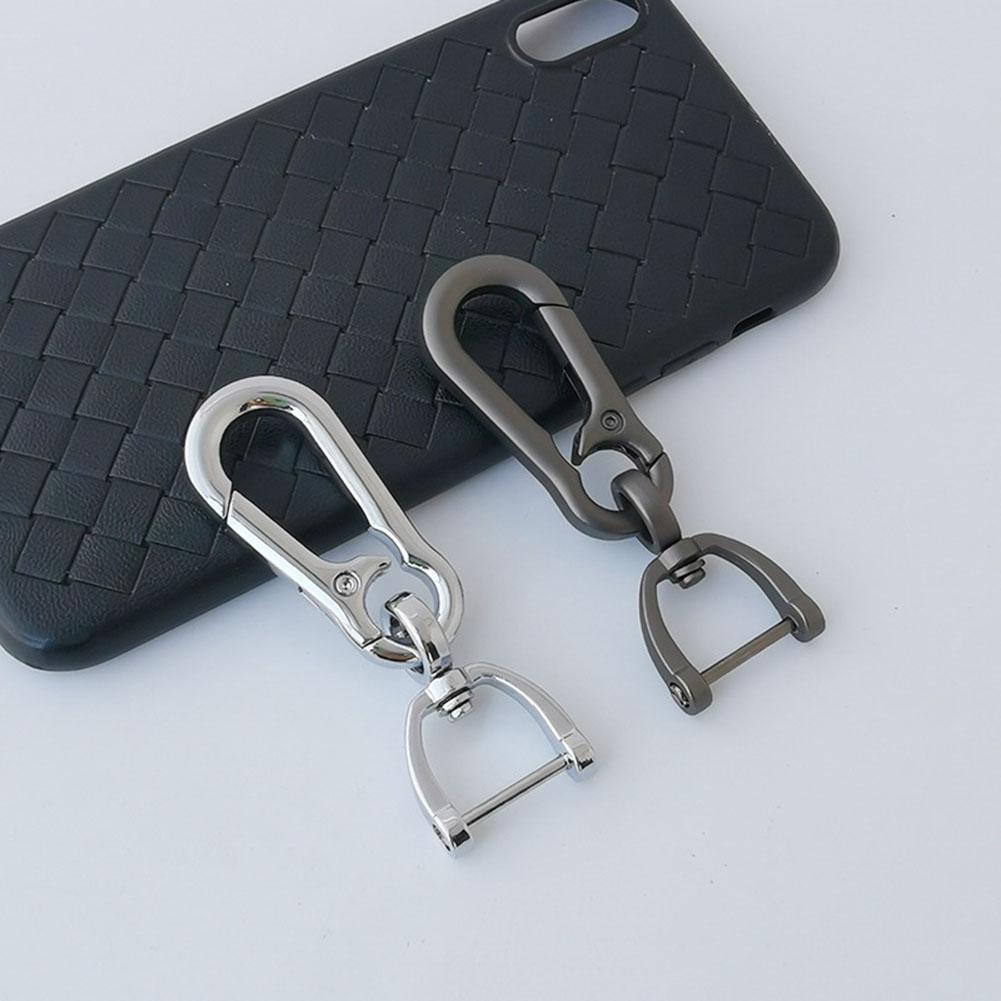 (Estoque Pronto) Mosquetão Para Chaves De Carro Chaveiro De Metal Porta-Masculino Criativos Fivela De Horseshoe Buckle Hanging keys Acessórios