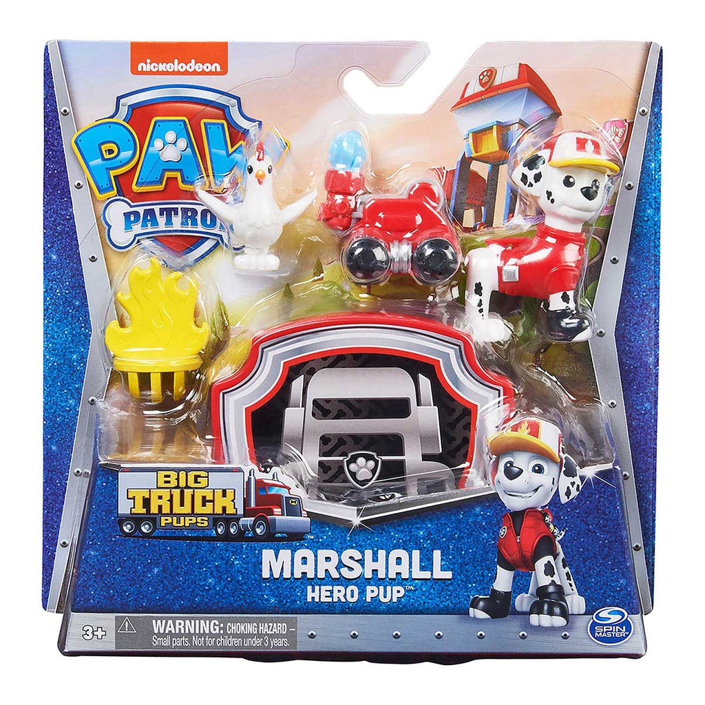 Patrulha Canina - Veículo Big Truck Hero Pups - Marshall
