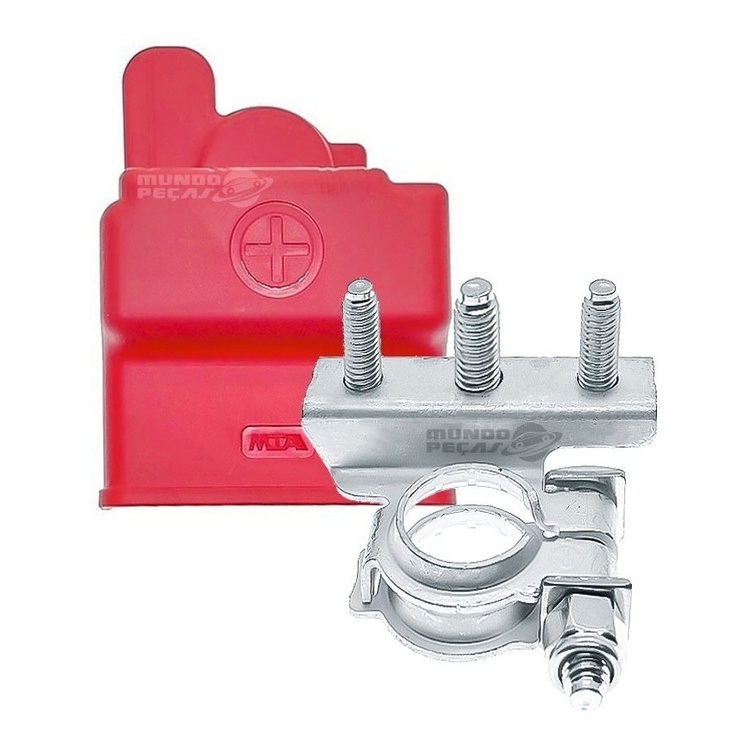 Kit Terminal De Bateria Positivo C/ Capa Original Mta
