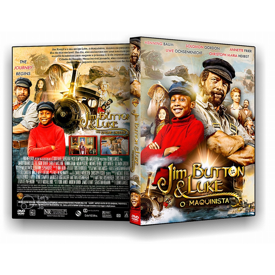 Dvd Jim Knopf E Lucas: O Maquinista (dubl E Leg)