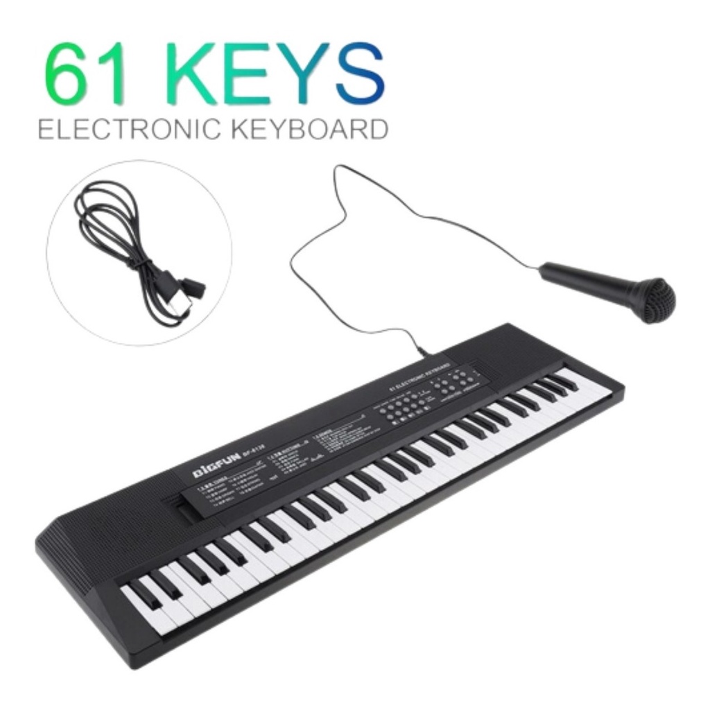 Teclado Eletrônico Órgão 61 Teclas Bf-6138