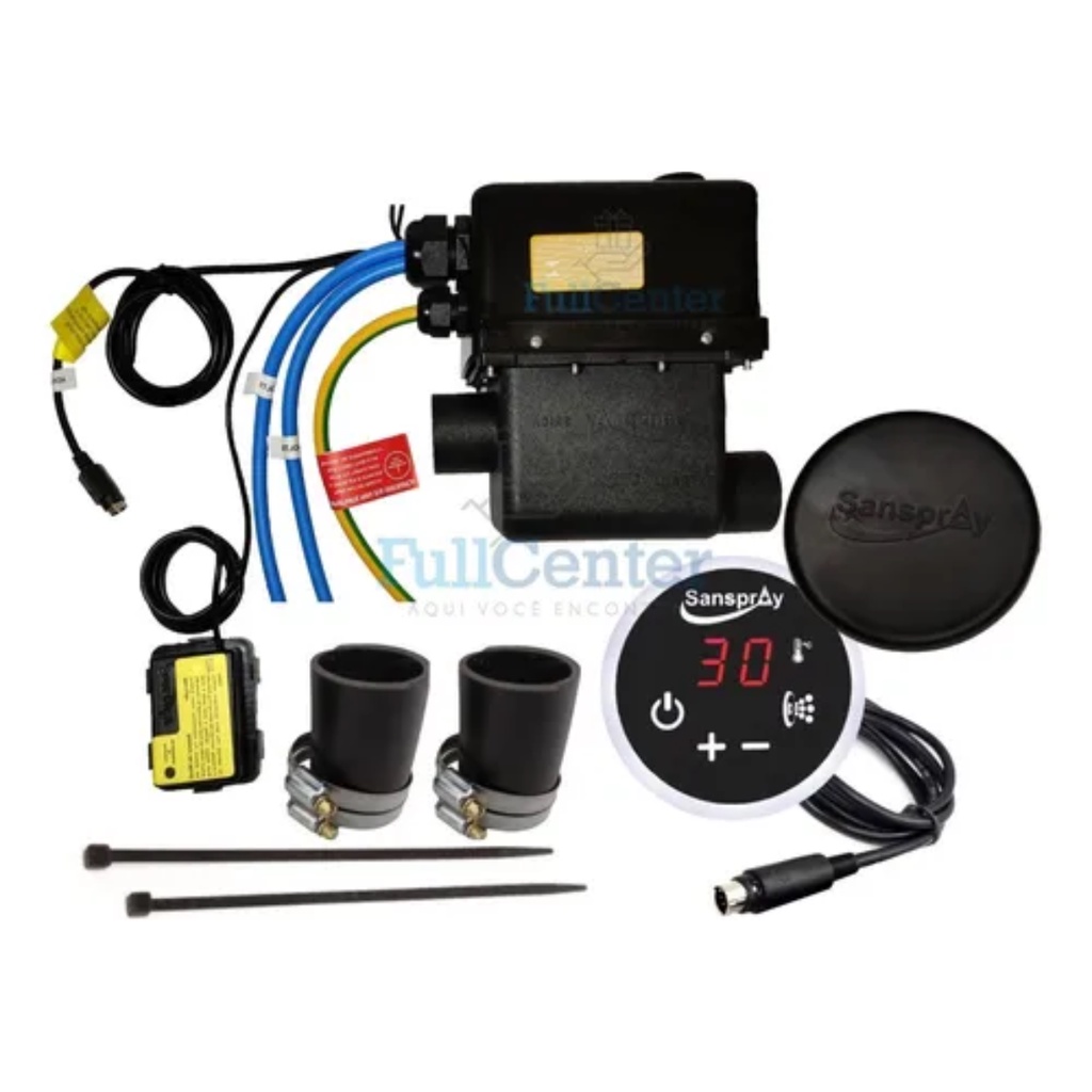 Aquecedor Banheira Digital Sanspray 4700w 110v 3 Funcoes