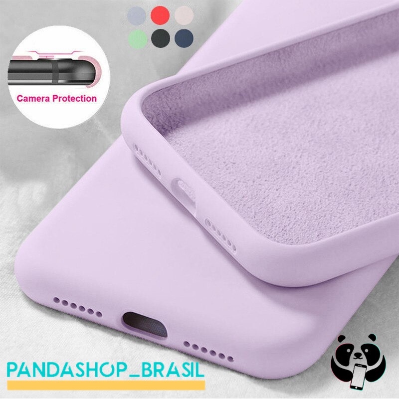 Capa Capinha Silicone Aveludada Xiaomi Poco X3 X3pro X3 Gt M3pro F3 C3 C40 Case Tpu 5200