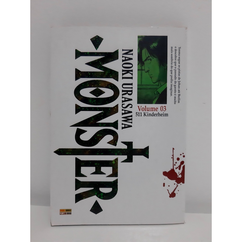 Monster volume 03 - 511 kinderheim - NAOKI URASAWA mangá