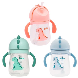 Copo Transição Dino Para Bebe Criança Com Canudo Silicone Treinamento Valvula Buba em Oferta na Shopee