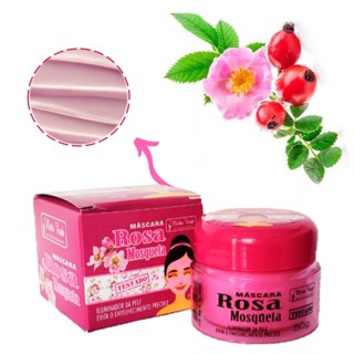 Máscara Facial Rosa Mosqueta Iluminadora Matto Verde Pote