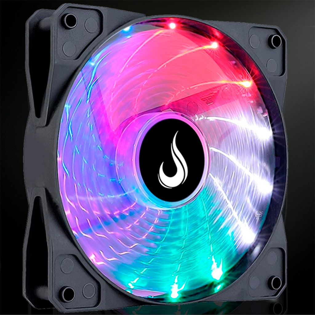 Kit 5 Cooler Gamer Fan Master Led RGB Hayom Molex 12X12CM - Setup Gamer  Cooler para PC Ventoinha Colorida Intel AMD Games Freefire Fps - Escorrega  o Preço