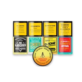 Kit SOS Unhas Top Beauty para Tratamento de Unhas - 5 Unid em Oferta na Shopee