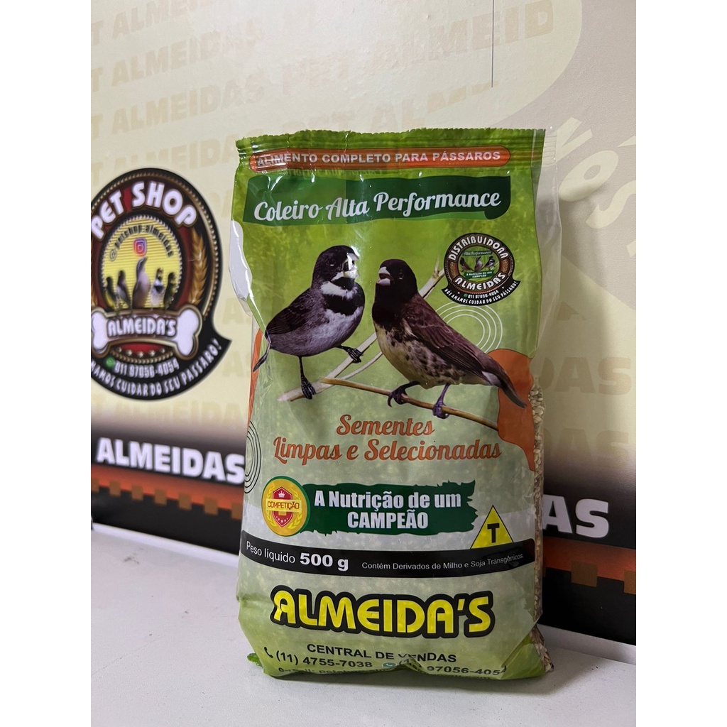 Coleiro Alta Performance - 500g