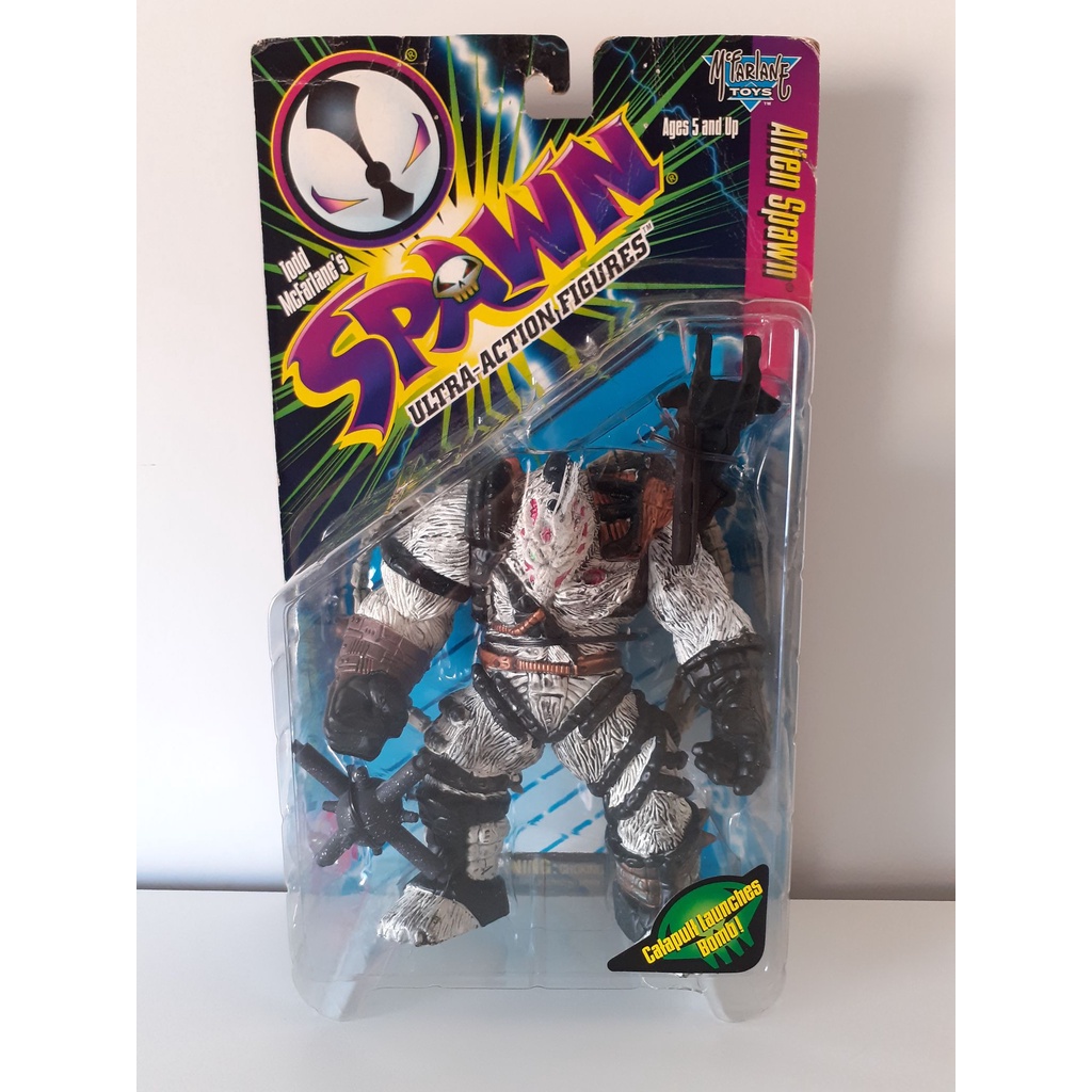 Spawn Boneco Alien Spawn Mcfarlane Toys Series 6 S6