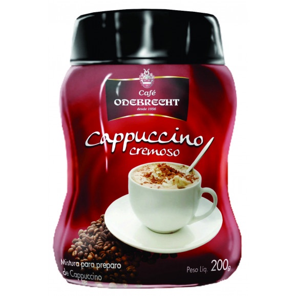 Cappuccino Odebrecht 200g em Oferta na Shopee