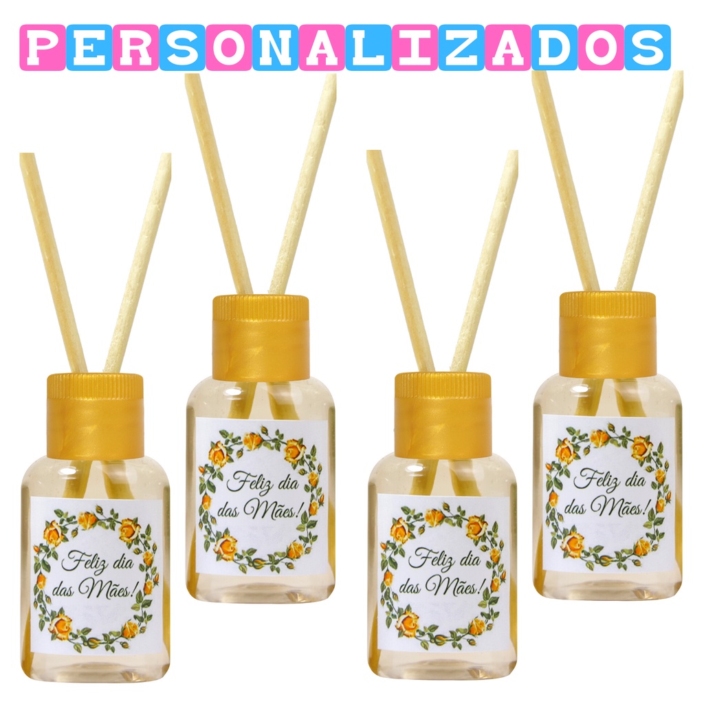 50 Mini Aromatizadores Brindes Para Dia das Mães e Personalizados