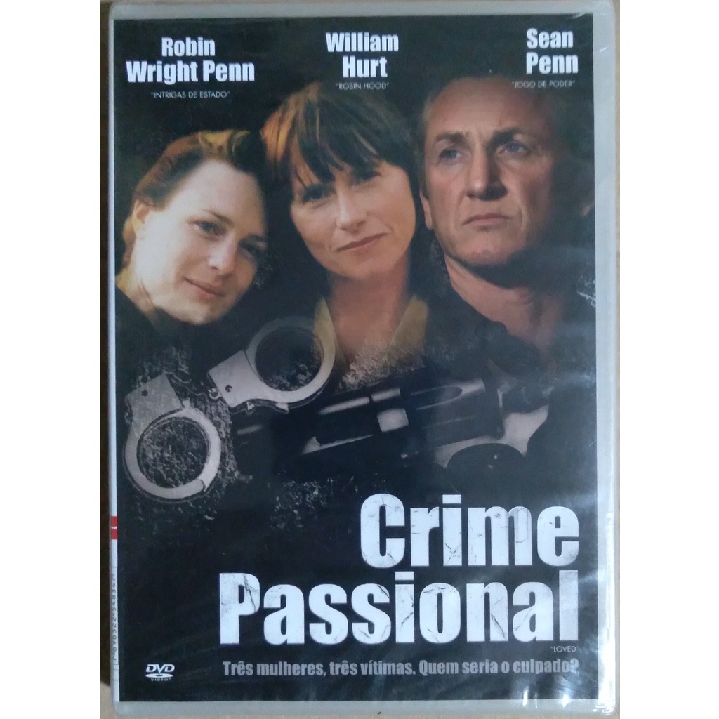DVD Crime Passional Original Novo e Lacrado