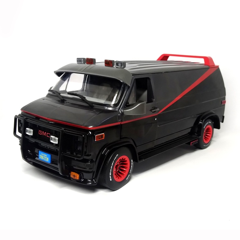 GMC Vandura 1983 A-Team Esquadrão Classe A 1:18 Greenlight