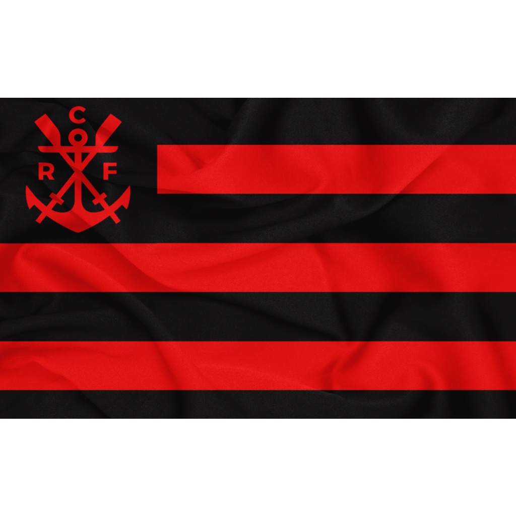 Bandeira Do Flamengo Remo 1,45m X 1m - M057