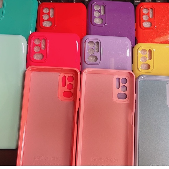 Capa Capinha Silicone Aveludada Xiaome Redmi Note 10 5g/m3pro Com Glitter