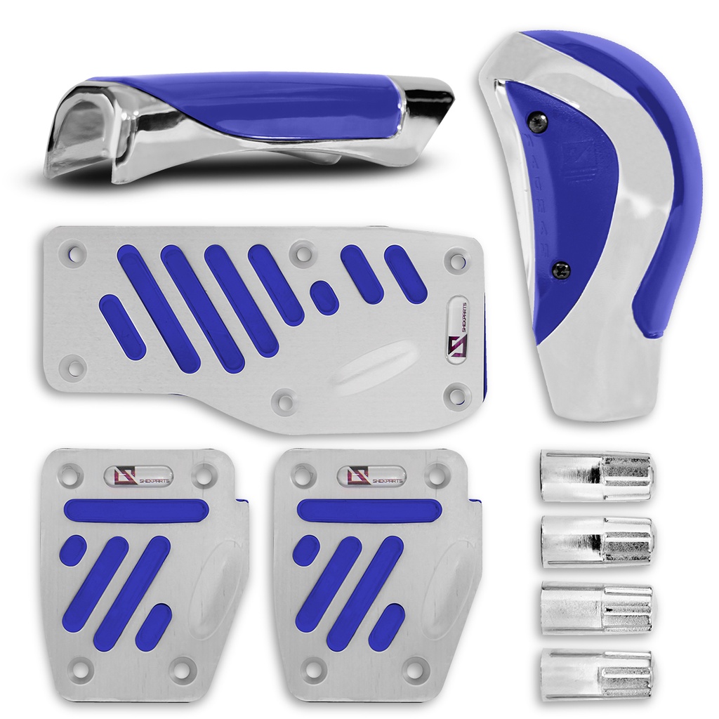 Detalhes do Jogo Pedaleira Manopola Pino Pneu Esportiva Automotiva Pedal Para Carro Acessório veicular