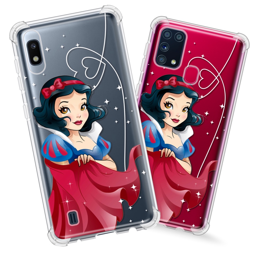 Capinha de Celular Dw46 Princesa Branca de Neve Para Galaxy A03 A04 A14 A31 A32 A33 A34 A53 A54 A72 A73 S23 S24 Fe Plus