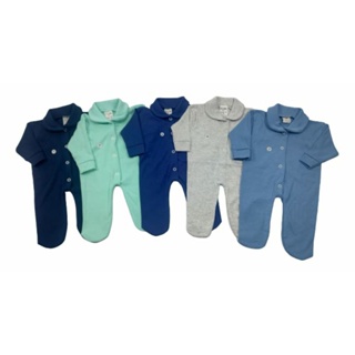 Kit com 5 macacoes suedine cores variadas em Oferta na Shopee