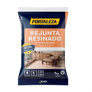 Rejunte Resinado P/ Porcelanato E Cerâmico 1kg -  **Várias Cores** - Fortaleza em Oferta na Shopee