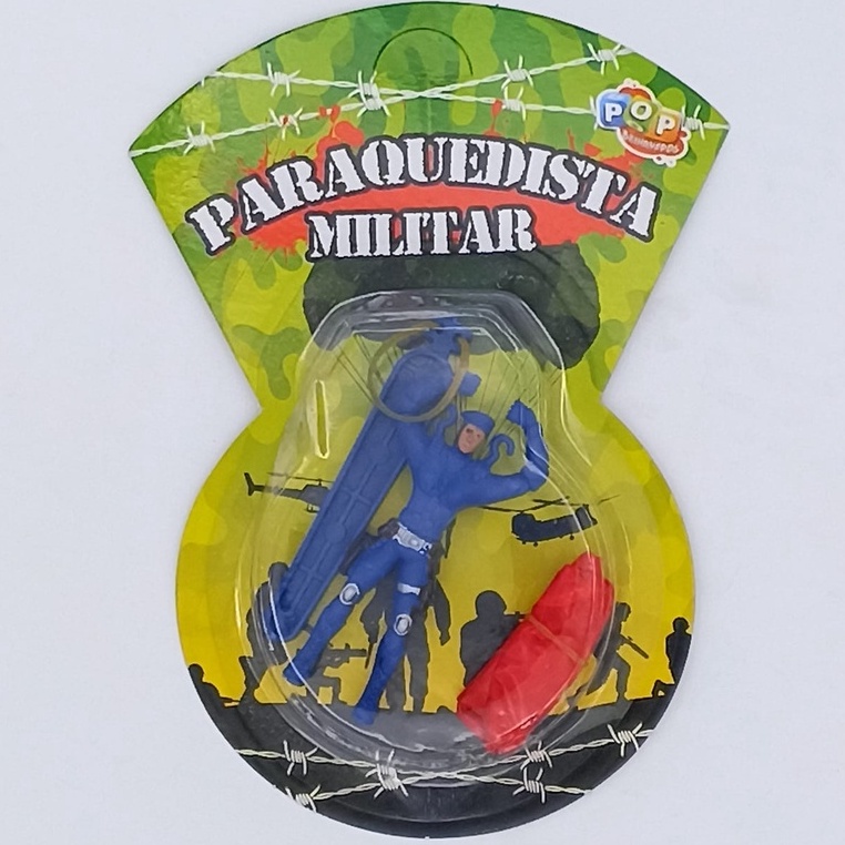 Brinquedo Paraquedista Flutuante