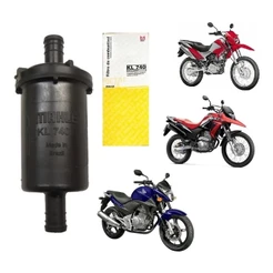 Filtro Combustível Xre Cb 300 Bros150 Gasolina 09 A 13 MAHLE KL740