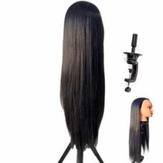 Cabeça De Boneca 100%sintetico 65cm Preto Loiro 1und