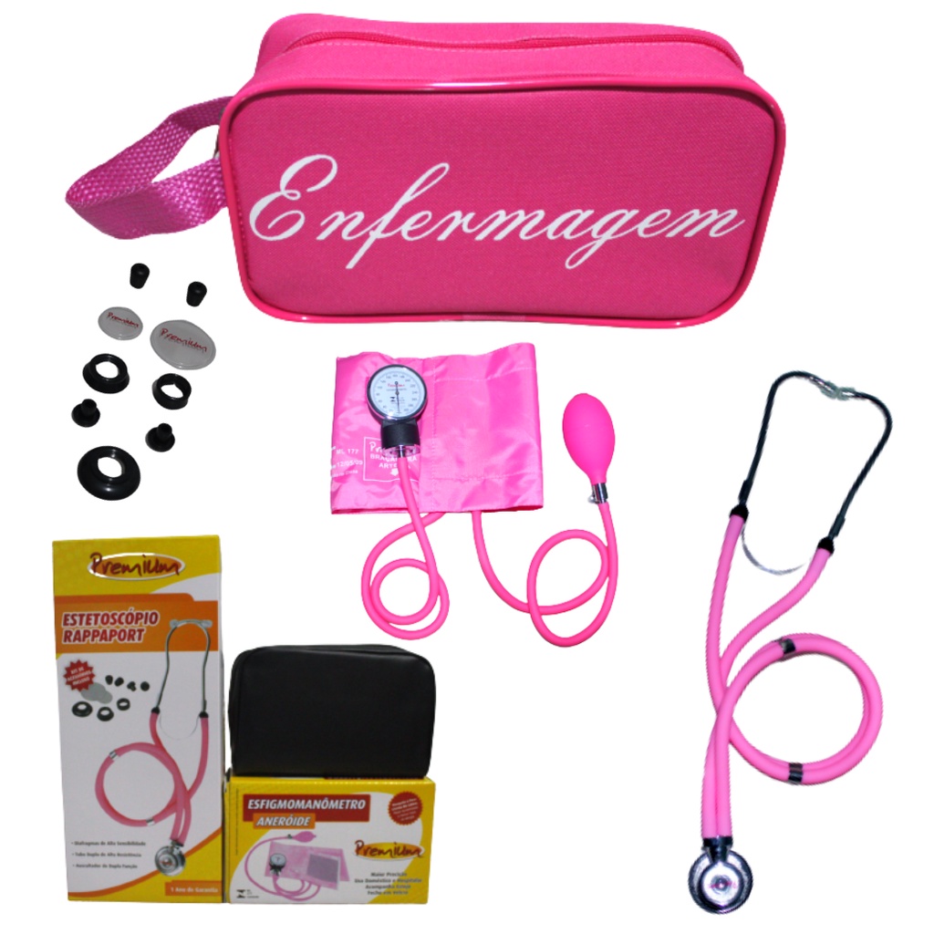 Kit de Enfermagem Acadêmico Premium - 3 Itens essenciais