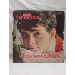 Lp Disco Vinil Rita Pavone – Meus 18 Anos - 1964