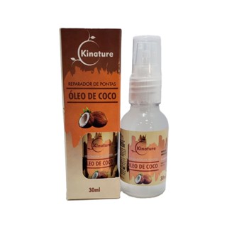 Óleo Reparador de Pontas Óleo de Coco 30ml - Kinature Cosméticos