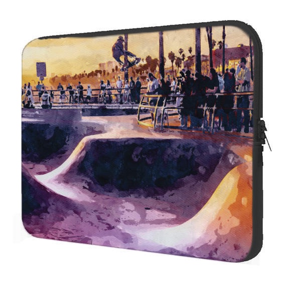 Capa Case Notebook 15,6 Personalizado Skate Pista Skate