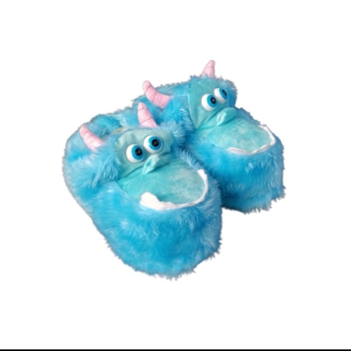 Pantufa Monstros Sulley Sullivan Azul Adulto Infantil