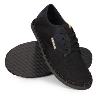 Tênis Sapatenis Masculino em lona Preto.Super Confortável