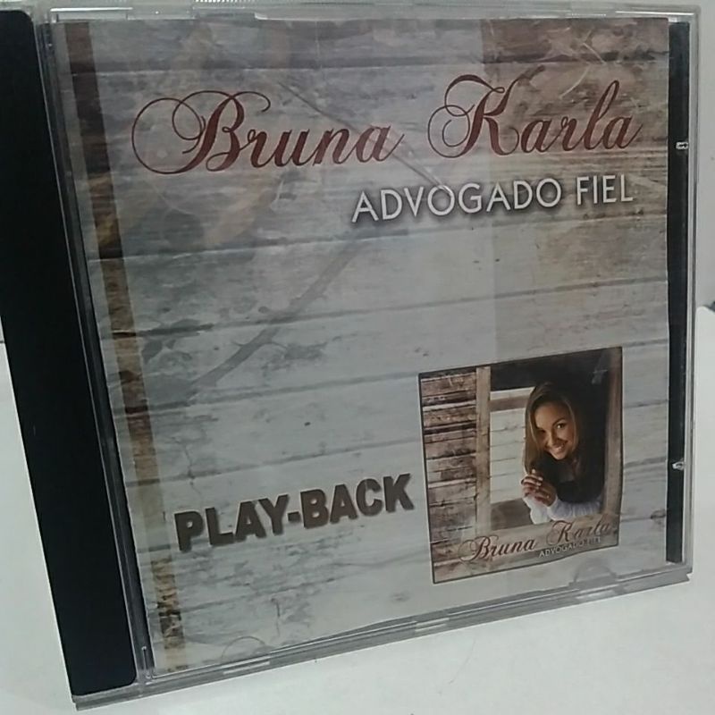 CD BRUNA KARLA -ADVOGADO FIEL PLAY-BACK TIRAGEM CL-3000