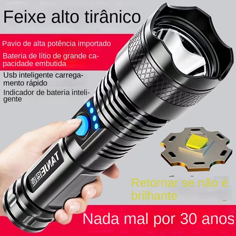 Lanterna Led Tática Militar Xml T9 Original A Mais Forte Do Mundo Fazenda  Sitio Ultra Potente 5400000lumens - LANTERNA P50 - Lanterna - Magazine Luiza