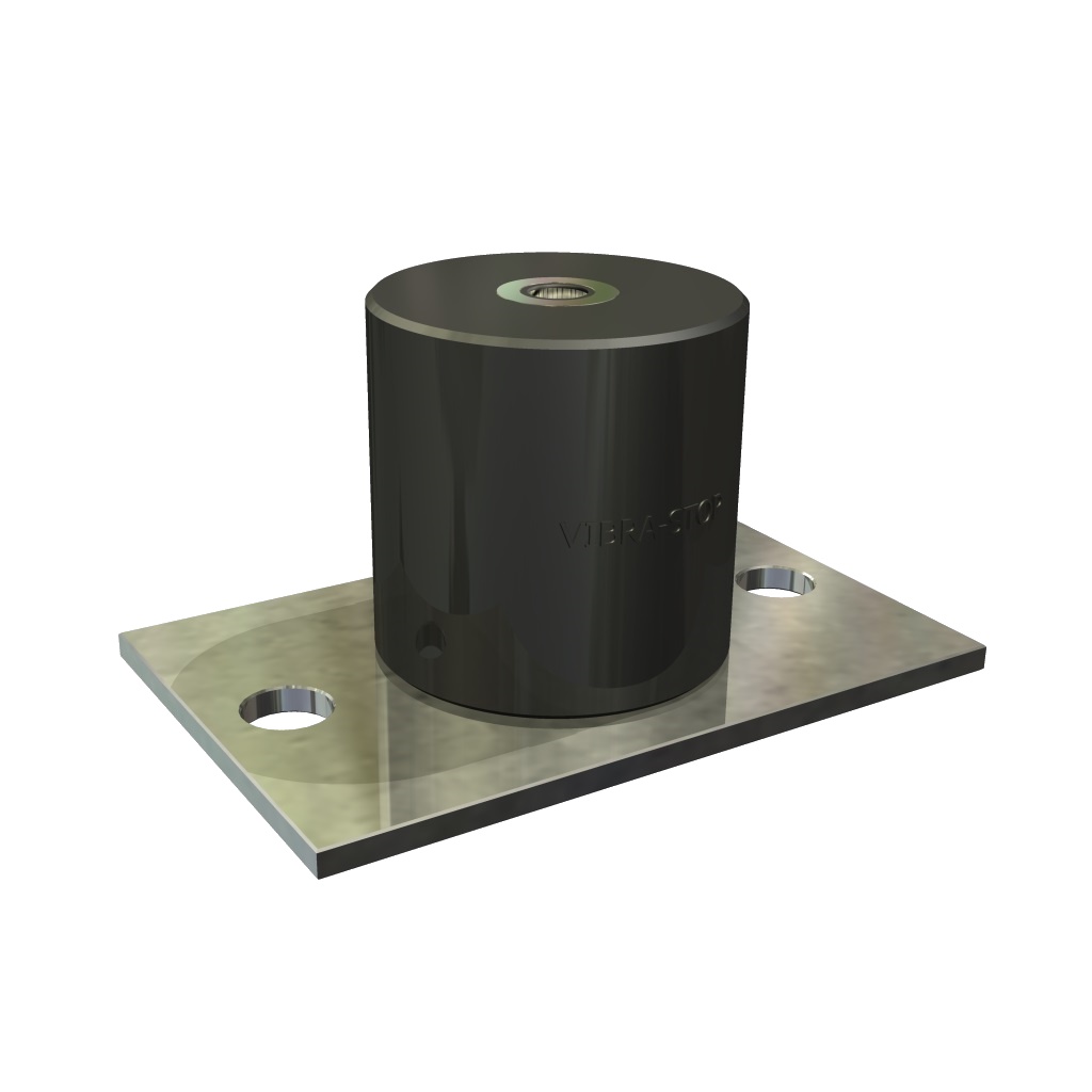 Amortecedor De Vibração Tipo Bat 3 - 3/8  300kg Para Fixação de Piso e Teto em Oferta na Shopee