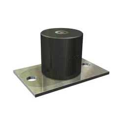 Amortecedor De Vibração Tipo Bat 3 - 3/8 300kg Para Fixação de Piso e Teto