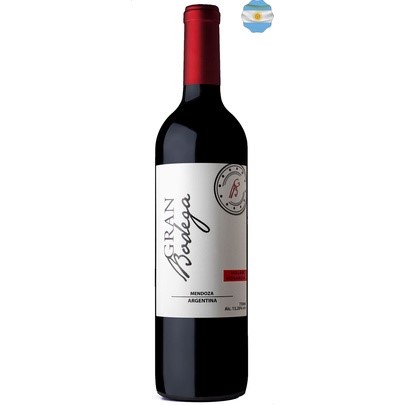 Vinho Argentino Gran Bodega Malbec Bonarda 750ml | Shopee Brasil