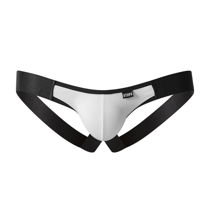 Novo Cueca Masculina De Seda Gelada Cintura Baixa Sexy Tanga Respirável em Oferta na Shopee
