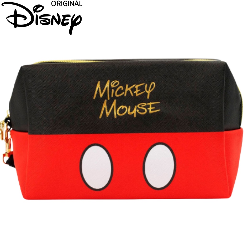 Necessaire Mickey organizadora de mão, viagem, estojo escolar feita em Couro ecológico e ENVIO SUPER RÁPIDO!