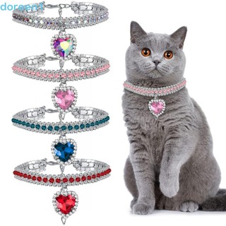 DOREEN Gato Coleira Fashion Rhinestones Para Pet Acessórios De Cachorro Pequeno Corrente