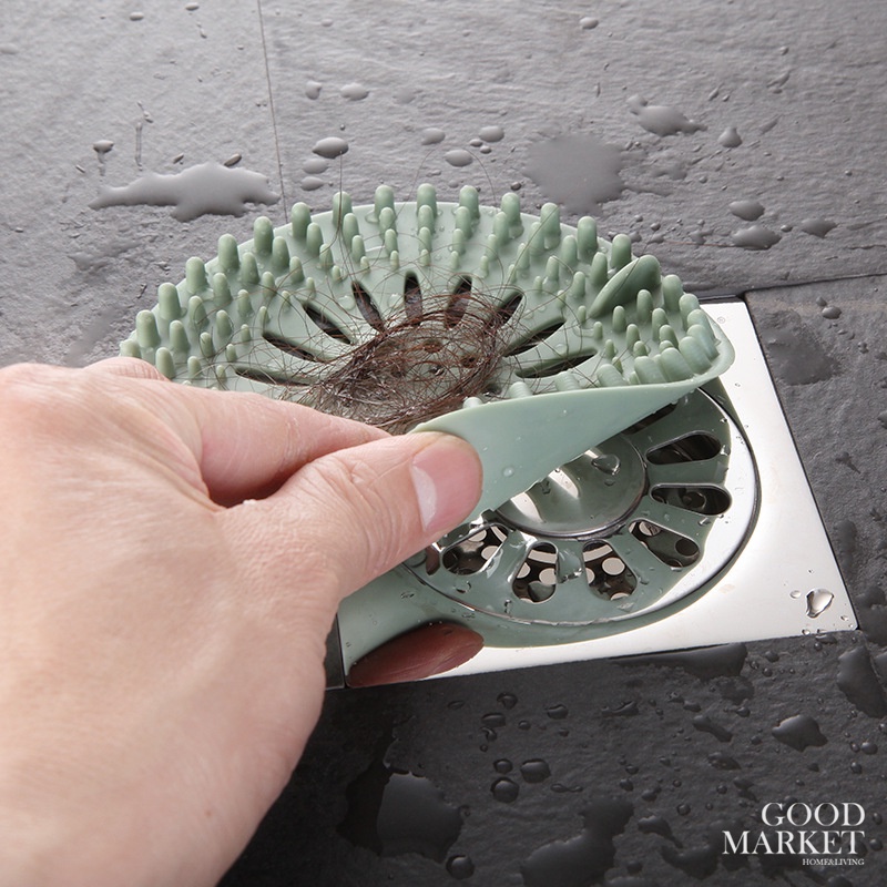 Filtro De Cabelo De Banheiro Silicone Anti-Bloqueio Dreno De Piso Sem Mais Entupimento Ferramenta De Limpeza Cozinha