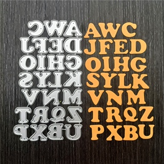Alfabeto Inglês Cortes De Metal Para DIY Scrapbook Cartões De Papel Em Relevo Decorativo Corte em Oferta na Shopee