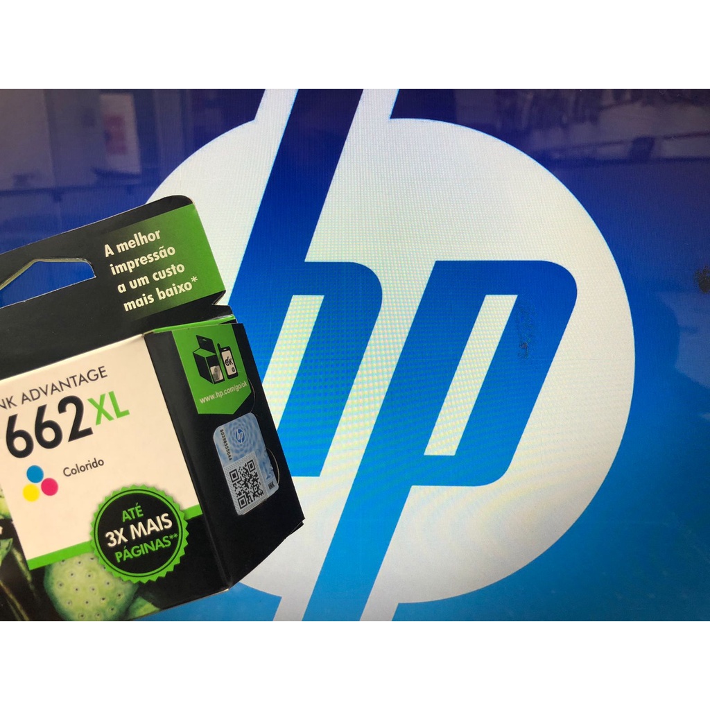 HP COLOR, CARTUCHO 662 XL ORIGINAL | Shopee Brasil