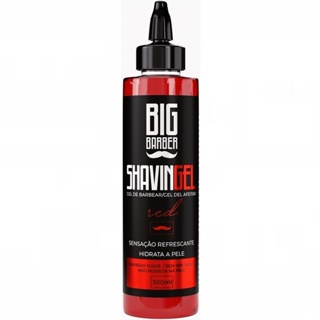 Shaving Gel Barbear Bisnaga Big Barber Red 300ml em Oferta na Shopee