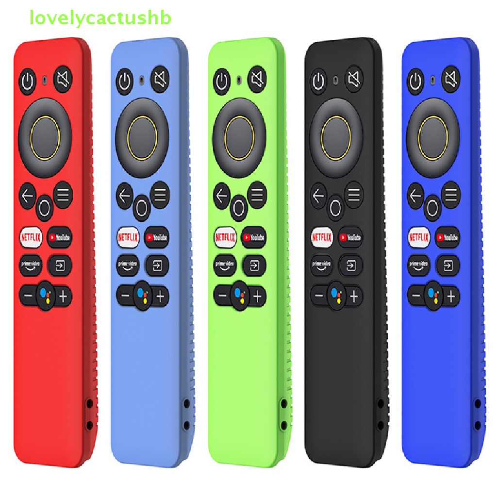 lovelycactushb Capa Protetora De Silicone De TV Controle Remoto À Prova De Poeira Caixa De Armazenamento Inclusiva Para Realme 30/40 Polegadas Manga Remota Controladora Inteligente Nice