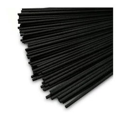 12 Varetas de Fibra Preta Aromatizadoras / Difusoras 25cm